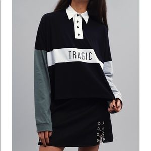 ISO*** ragged priest tragic rugby shirt